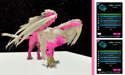 Griffin 1234m ARK Survival Ascended ASA PVE Griffon Gryphon
