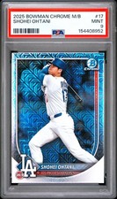 2025 BOWMAN CHROME MEGA BOX #17 SHOHEI OHTANI PSA 9