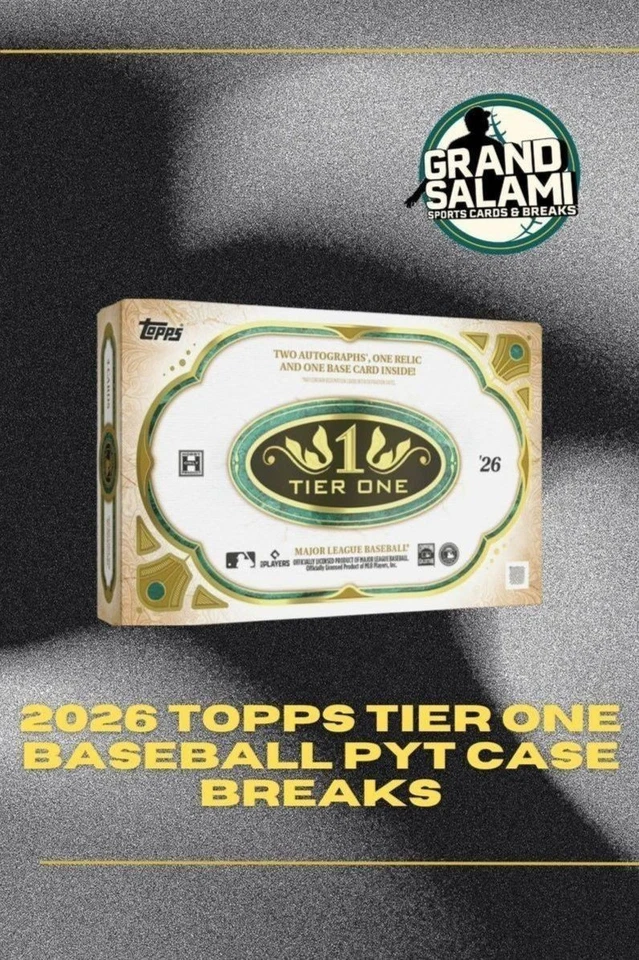2026 Topps Tier One Baseball PYT Case Break