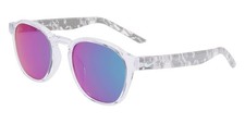 Nike NIKE SMASH M DZ7383 Clear/green mirror 47/19/130 CHILD Sunglasses