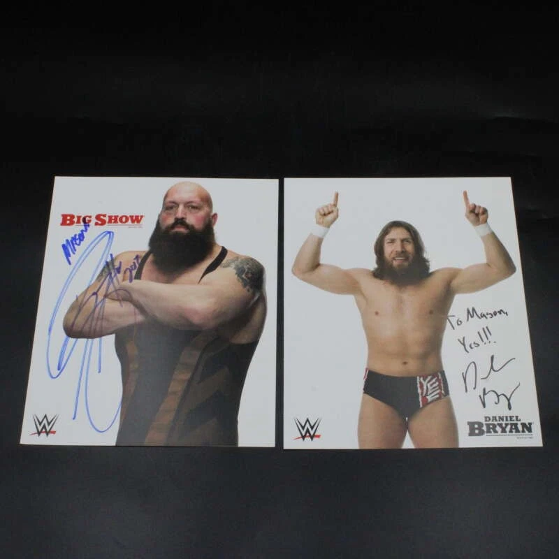 大巨人　ビッグ・ショー　直筆サイン色紙（WWEスーパースター） Big Show WWE Wrestling Original Autographed Items for sale | eBay
