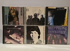 ROCK, CLASSIC ROCK, HARD ROCK, CD LOT OF 6 - SEE TITLES IN DESCRIPTION - CR5