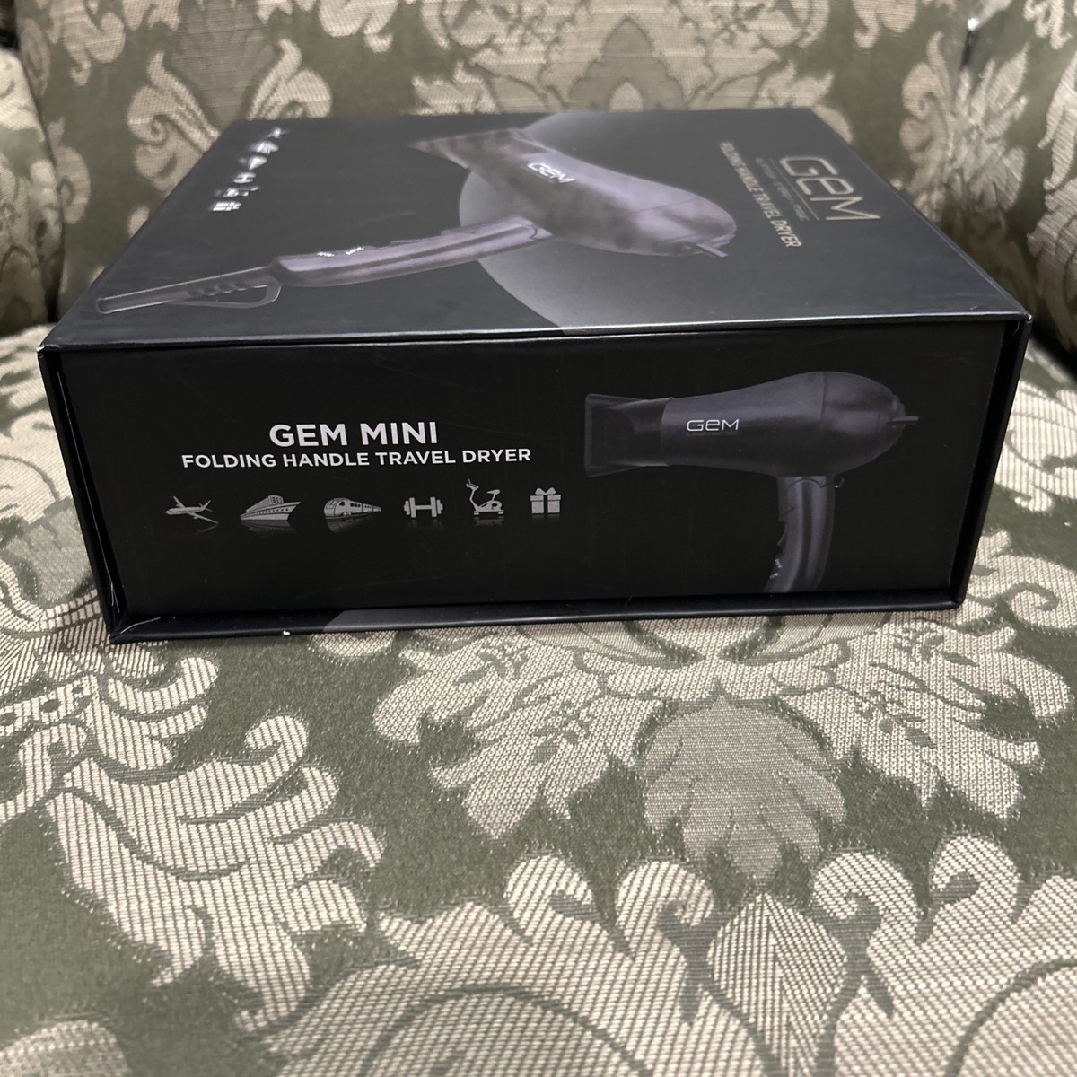 Buy Gem Mini Folding Handle Travel Dryer - BLK online | eBay