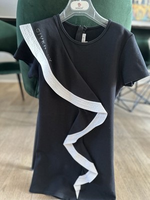 Givenchy Kleid Mädchen 146 152 158 12 Jahre Schwarz Weiss