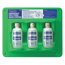 PHYSICIANSCARE 24-308 Eye Wash Station,8 oz.,11inHx12inWx2inD