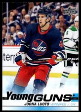 2019-20 UPPER DECK YOUNG GUNS Joona Luoto RC Winnipeg Jets #487