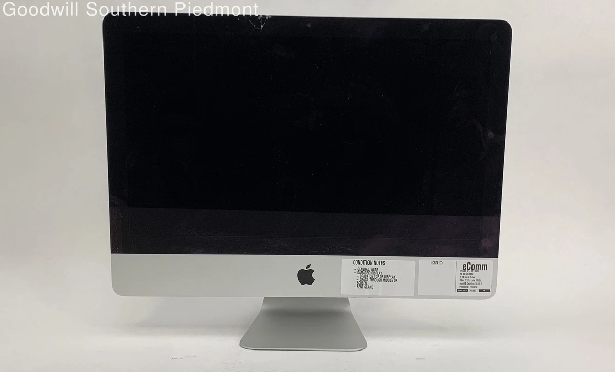 Apple iMac 16 GB RAM 2013 Apple Desktops & All-In-One Computers