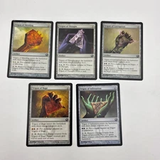 5 Trigon - Scars of Mirrodin - 1x of each - Sets - Magic MTG FTG