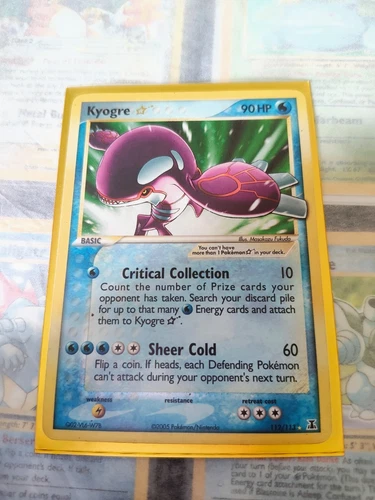 Kyogre Gold Star