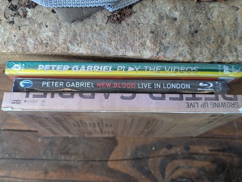 PETER GABRIEL CONCERT LIVE dvd LOT  new blood London growing up play the VIDEOS - Bild 2 von 8