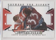 2009-10 ITG Between the Pipes Net Brawlers II Chris Osgood Patrick Roy HOF 0h1