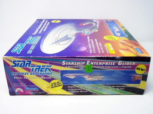 1993 STAR TREK The Next Generation Starship Enterprise Glider No. 6113 MIB - Picture 6 of 6