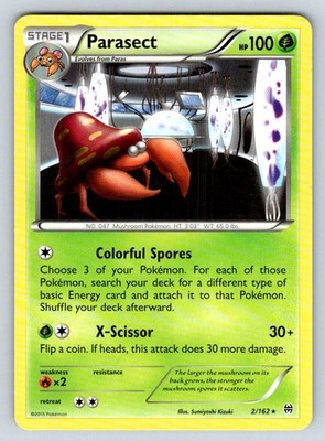 Normal Parasect 2/162 XY - BREAKthrough MP