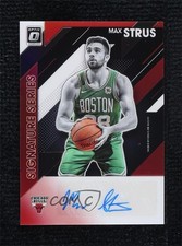 2019-20 Panini Donruss Optic Signature Series Black Prizm 1/1 Max Strus Auto e1e