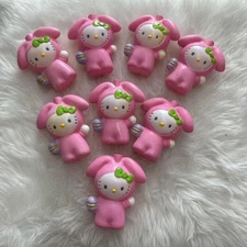 Vintage 2003 Sanrio Hello Kitty Pink Bunny String Light Covers -  Bundle of 8