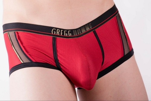 Gregg Homme Boxer Brief Traveler Enhancer Pouch Red 132005 67 - 第 3/6 張圖片