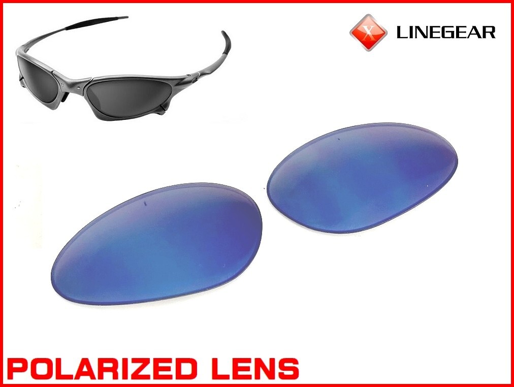 LINEGEAR Polarized Replacement Lens for Oakley Penny Navy Blue