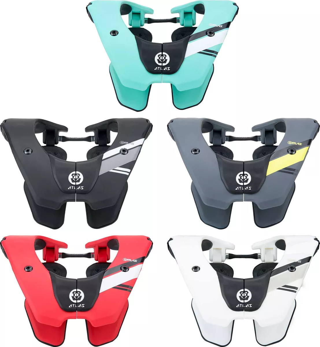 2022 Atlas Tyke Kids Neck Brace Motocross Dirt Bike Offroad Kids