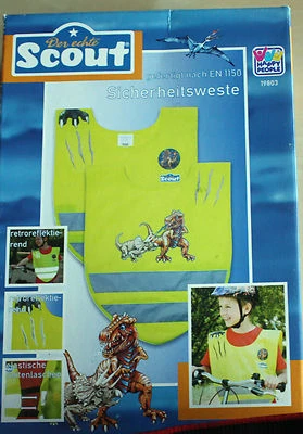 ***Scout-Reflektor-Sicherheitsweste**für Kinder**EN 1150** neu