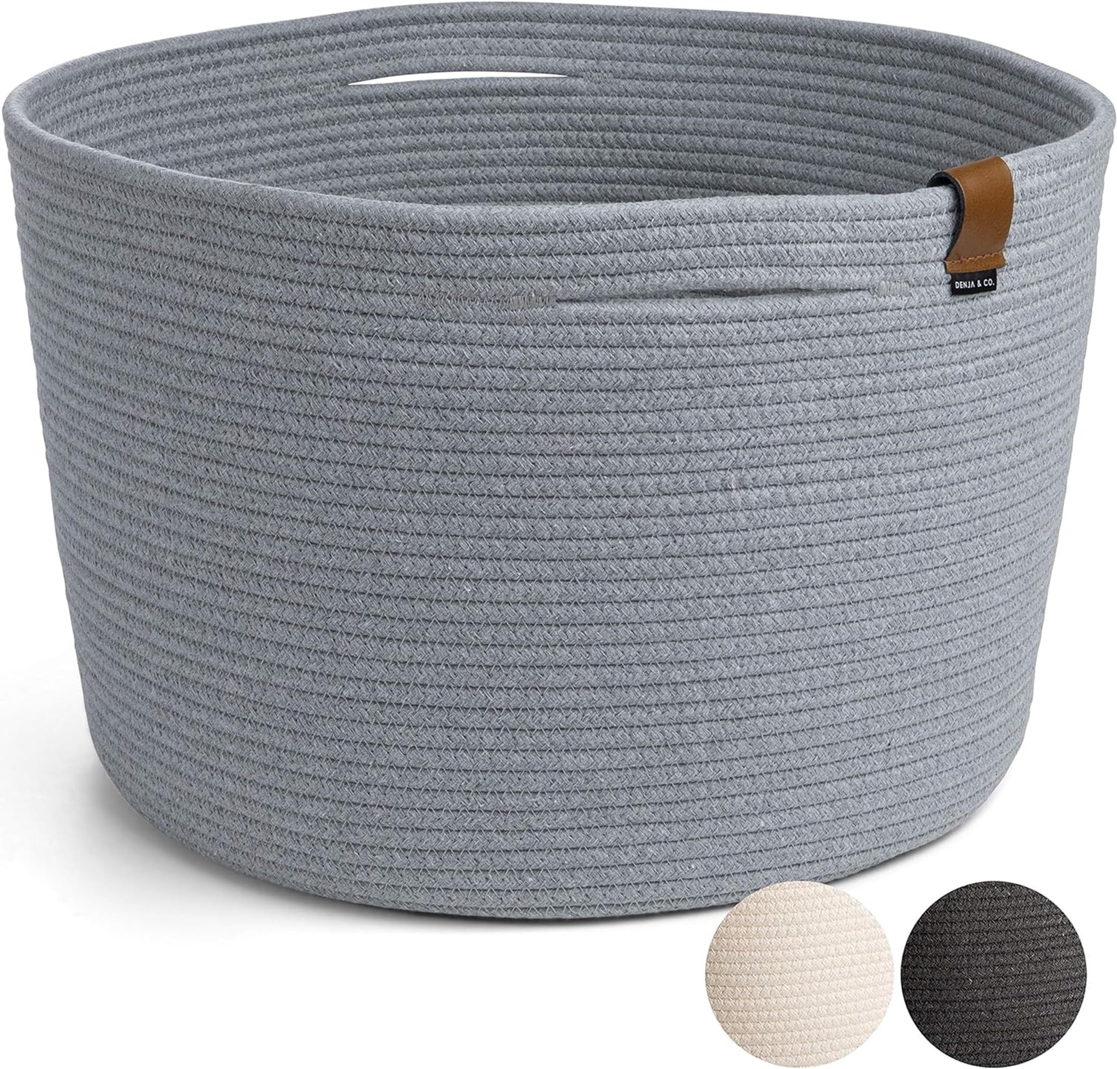 Large Blanket Basket For Living Room Decorative Woven Baskets For Storage | Cott