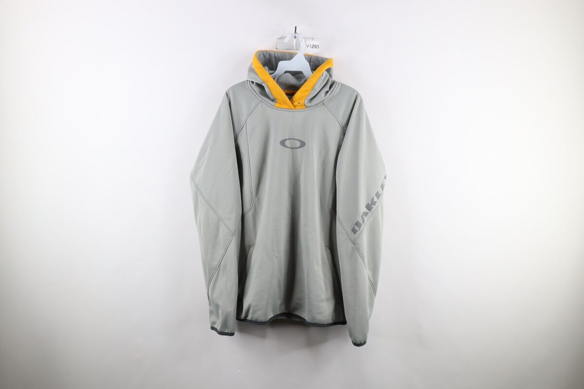 Vintage Oakley Mens Large Reflective O Logo Fleece Lined Vintage Oakley Mens Large Reflective O Logo Fleece Lined