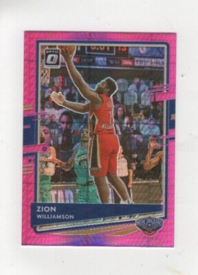 2020-21 Panini Donruss Optic Prizm Basketball Zion Williamson Card