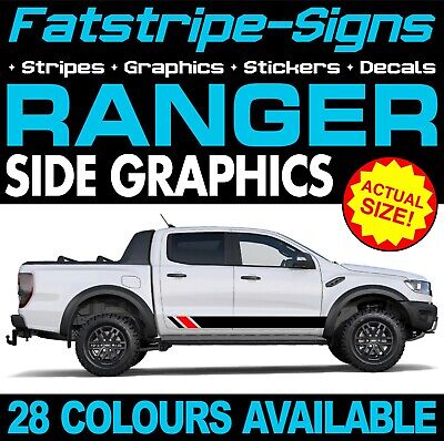 FORD RANGER  GRAPHICS STICKERS  STRIPES DECALS PICK UP  