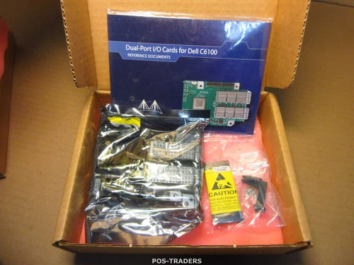 Dell JR3P1 Dual Port Infiniband HBA 40GbE Mellanox Card MCQH29-XDR - IN BOX