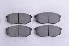 Premium Ceramic Disc Brake Pad FRONT Set Shims KFE1447 OPEN BOX