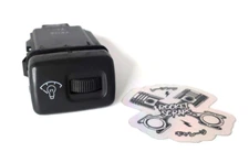 96-00 Honda Civic Dash Dim Dimmer Light Switch Dark Gray EK VTEC OEM