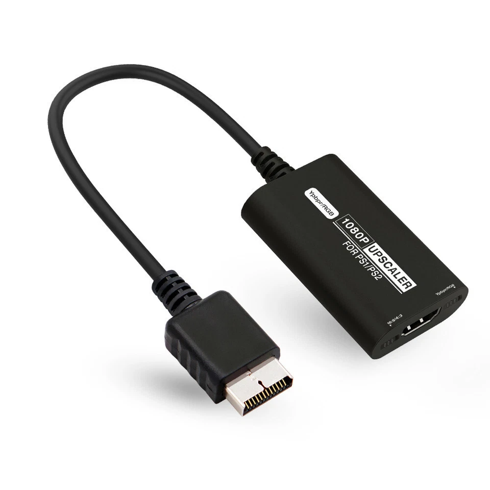 PS1 PS2 to HDMI Adapter Converter RGB YPbPr to HDMI for PlayStation 1 PSX PS2 - Image 4 of 4