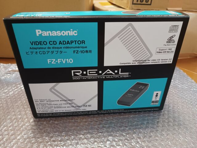 NEW Panasonic 3DO Video CD Adapter FZ-FV10 Japan *BEAUTIFUL BOX FOR COLLECTION RY11186 NEW Panasonic 3DO Video CD Adapter FZ-FV10 Japan *BEAUTIFUL BOX FOR COLLECTION RY11186
