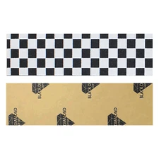 Black Diamond Grip Scooter Griptape Sheet Black/White Checkers 4.5" x 15.5"