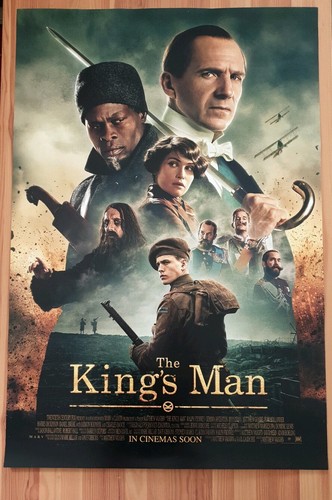 THE KING'S MAN Original poster 39.5*27.5 in. DOUBLE SIDED marvel