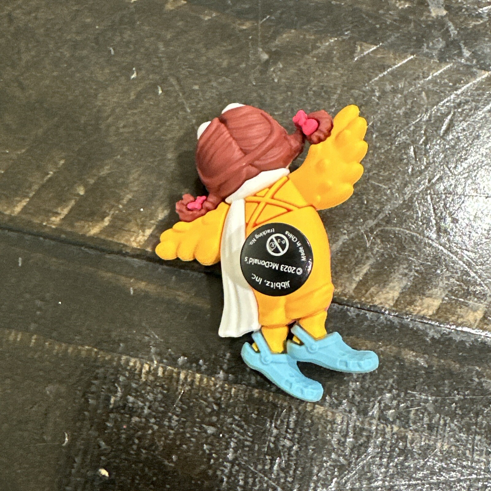CROCS X MCDONALD'S BIRDIE CLASSIC CLOG CHARM Character  Rare image 3