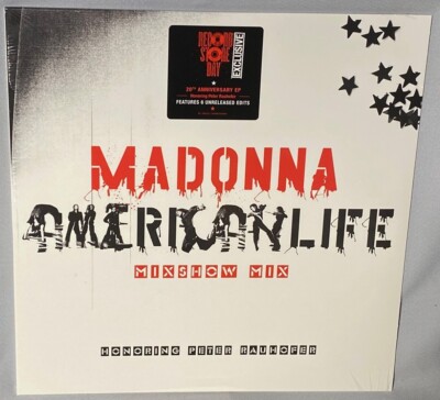 LP MADONNA American Life Mixshow Mix EP (180 gram Vinyl, RSD 2023