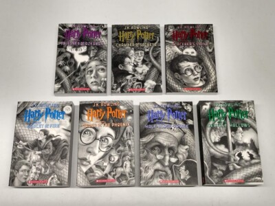 HARRY POTTER Book Lot: Complete Special Edition PB Box Set 1-7