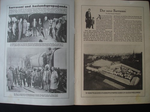 SARRASANI in Südamerika Buenos Aires ZIRKUS Abb.~1926 - Bild 2 von 4