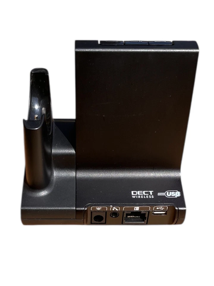 Plantronics W02A Dect Basisstation Stereo Funk ohne Zubehör mit Netzteil-Gebr. - Bild 3 von 4