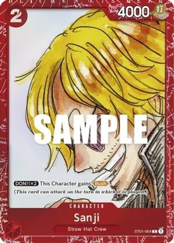 PSA10 One Piece Card SANJI 2nd Anniversary Set OP07-064 SR