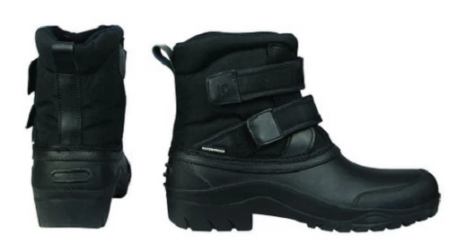 Hy Equestrian Winster kurze Winterstiefel warme Hofstiefel Muck Boots schwarz 36-41