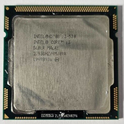 Intel Core i3-530 2.93GHz Dual-Core (CM80616003180AG) Processor