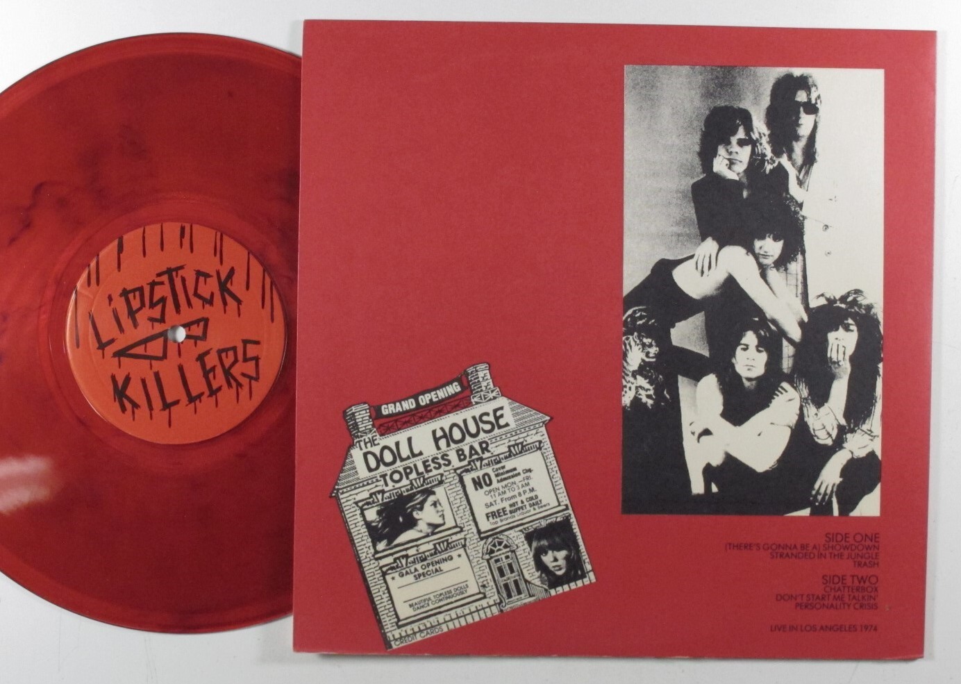 NEW YORK DOLLS Lipstick Killers JUNK74 10" NM 45rpm red vinyl l eBay