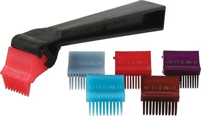 Allstar Radiator AC Condenser Intercooler Fin Comb Repair Tool Kit 6 Heads Combs