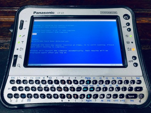 Military Tablet-PC Notebook Panasonic CF-U1 16GB-SSD 1GB IP65 WLAN GPS Bluetooth - Picture 18 of 23