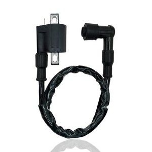 OEM Replacement Ignition Coil For Yamaha Warrior 350 YFM350 (1987-2004) - Includes 90-Degree Spark Plug Cap, 60-Day Warranty