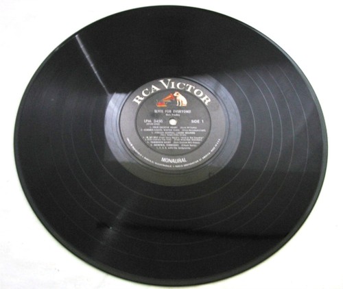 ELVIS FOR EVERYONE PRESLEY RECORD ALBUM RCA 65 FIRST EDITION US MONO LP LPM-3450 - Picture 5 of 5