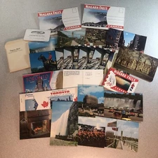 1950s Niagara Falls/Toronto/Canada tourist postcards photo albums