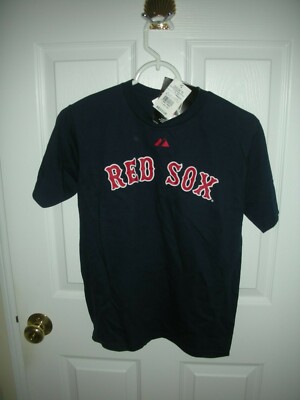 BOYS MEDIUM BOSTON RED SOX TEE, BELTRE, MAJESTIC, #29