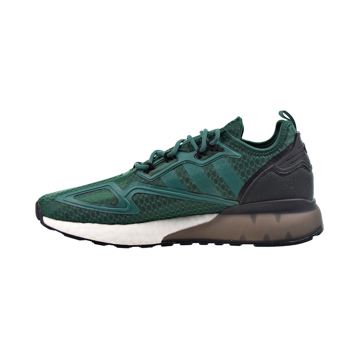 Size 11.5 - adidas ZX 2K Boost Green for sale online | eBay